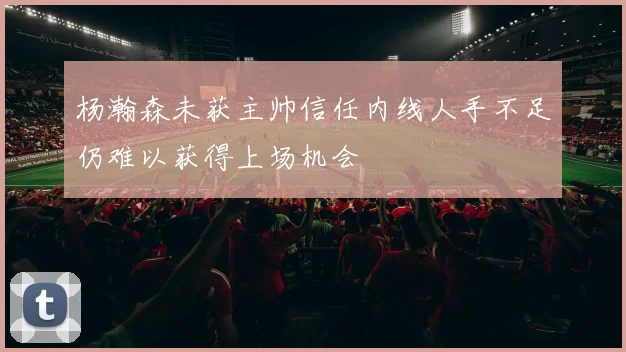 杨瀚森未获主帅信任内线人手不足仍难以获得上场机会